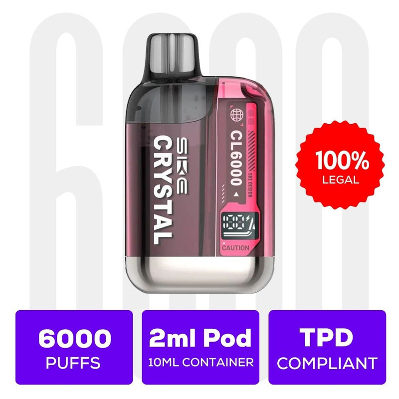 Load image into Gallery viewer, SKE Crystal CL6000 Prefilled Vape Pod Kit