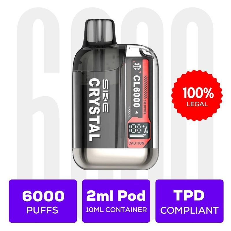 Load image into Gallery viewer, SKE Crystal CL6000 Prefilled Vape Pod Kit