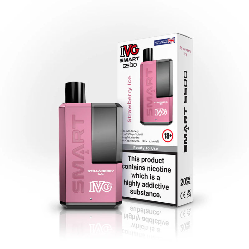 Load image into Gallery viewer, IVG Smart 5500 Refillable Rechargeable Disposable Vape