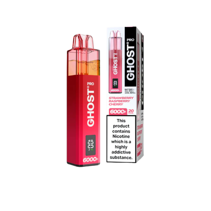 Load image into Gallery viewer, Ghost Pro 6000+ Disposable Pod Vape Kit