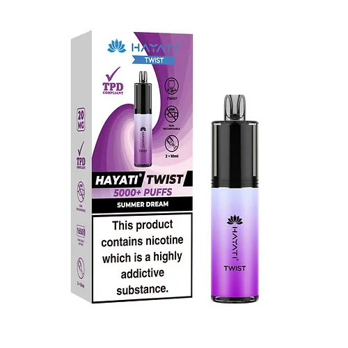 Load image into Gallery viewer, HAYATI Twist 5000 Puff Disposable Vape Kit