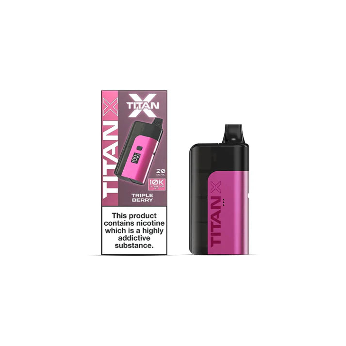 Load image into Gallery viewer, Titan X 10K Puff Prefilled Pod Kit