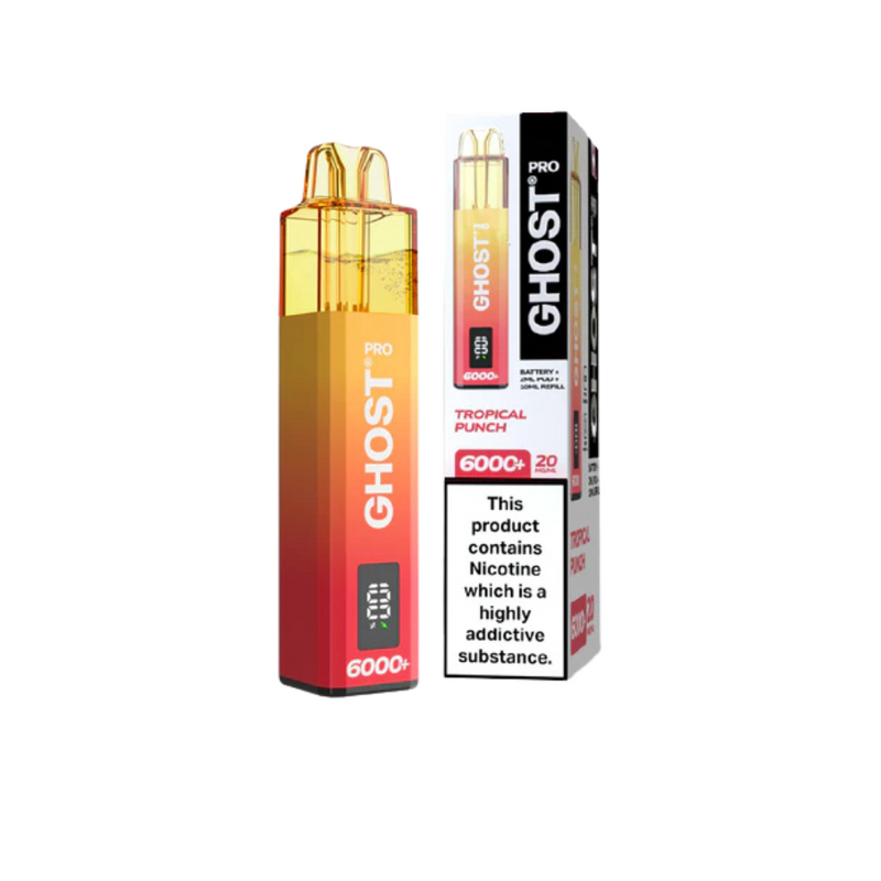 Load image into Gallery viewer, Ghost Pro 6000+ Disposable Pod Vape Kit
