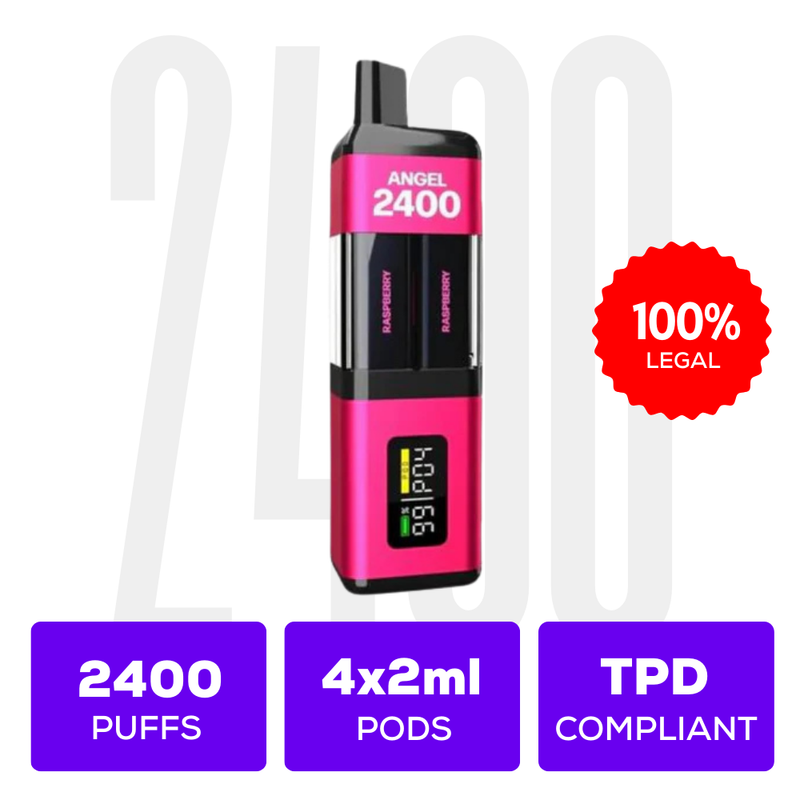 Load image into Gallery viewer, Vapes Bars Angel 2400 Prefilled Vape Pod Kit