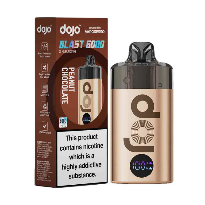 Load image into Gallery viewer, Vaporesso Dojo Blast 6000 Prefilled Pod Device
