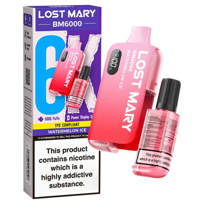 Load image into Gallery viewer, Lost Mary BM6000 Disposable Pod Vape Kit