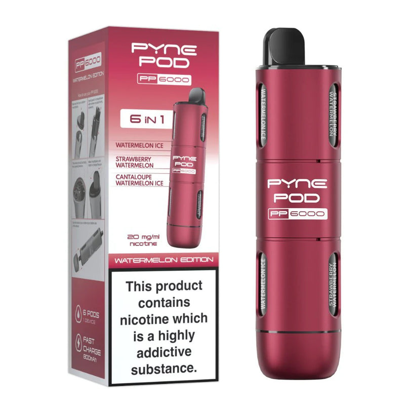 Load image into Gallery viewer, Pyne Pod 6000 Puff 6 in 1 Disposable Pod Device