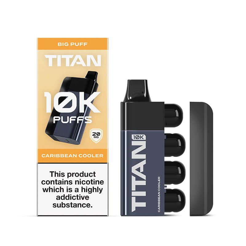 Load image into Gallery viewer, Titan 10K Puff Rechargeable Disposable Vape Kit