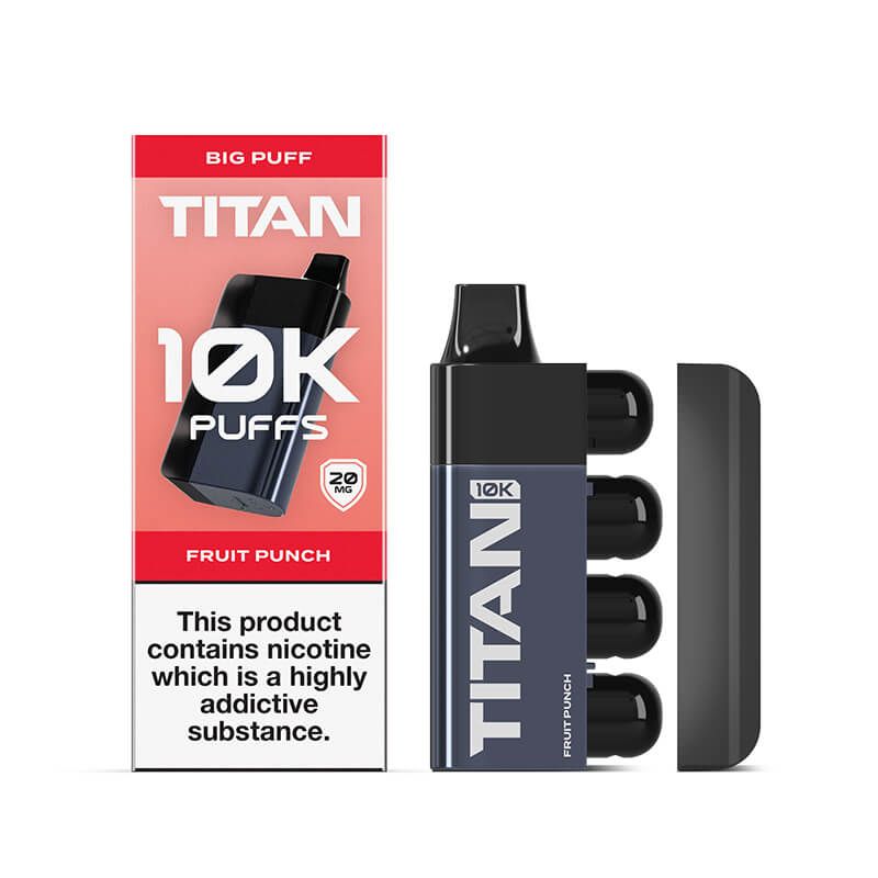 Load image into Gallery viewer, Titan 10K Puff Rechargeable Disposable Vape Kit
