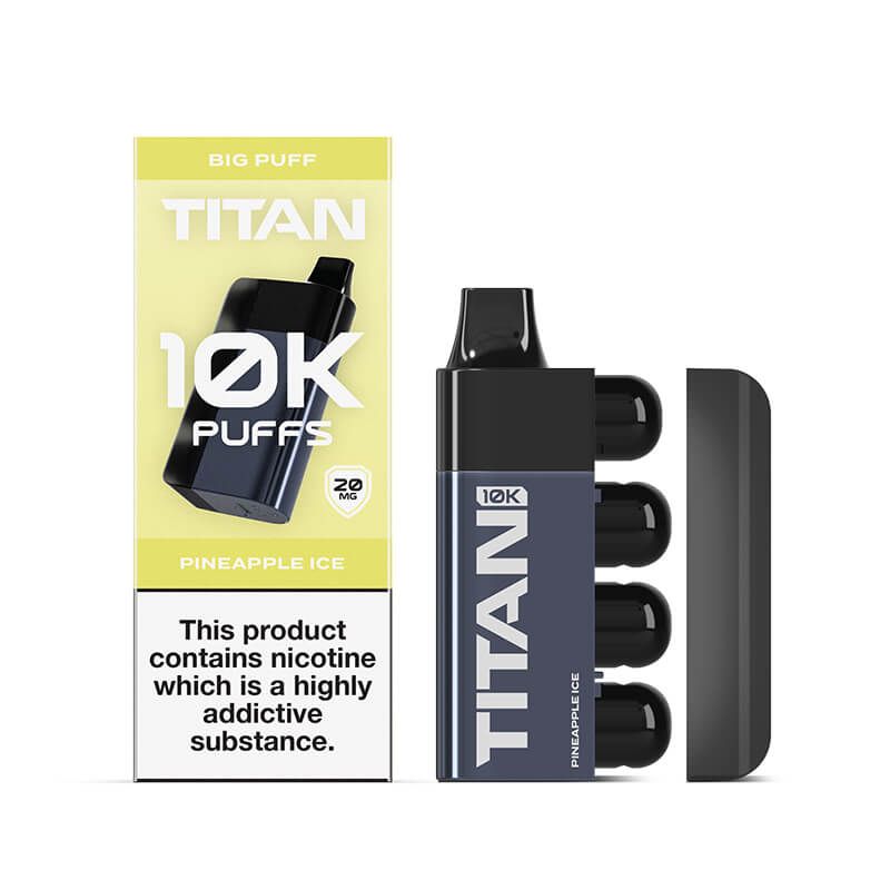 Load image into Gallery viewer, Titan 10K Puff Rechargeable Disposable Vape Kit