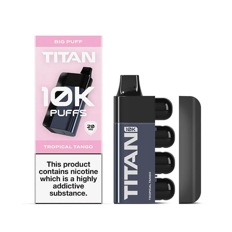 Load image into Gallery viewer, Titan 10K Puff Rechargeable Disposable Vape Kit