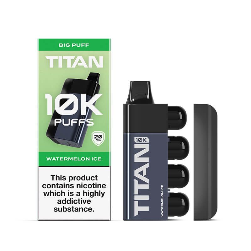 Load image into Gallery viewer, Titan 10K Puff Rechargeable Disposable Vape Kit