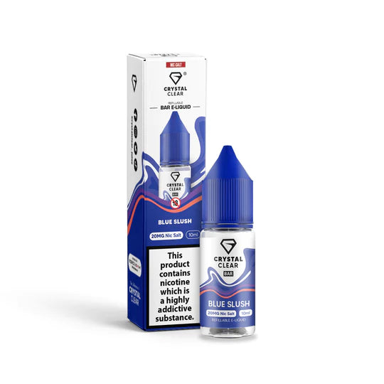 Load image into Gallery viewer, Crystal Clear Nic Salt E-Liquid | Blue Slush