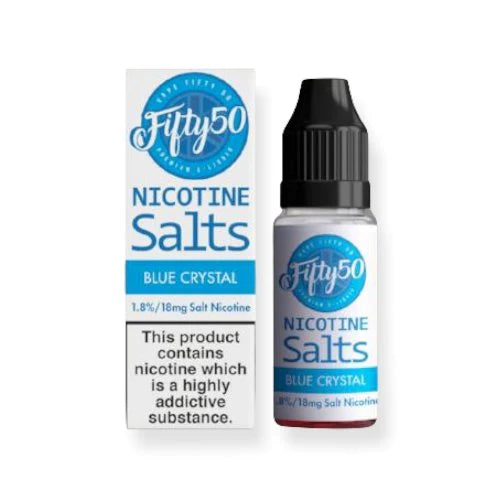 Load image into Gallery viewer, Fifty 50 Nic Salts 10ml | Blue Crystal