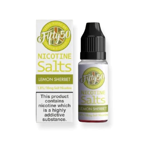 Load image into Gallery viewer, Fifty 50 Nic Salts 10ml | Lemon Sherbet