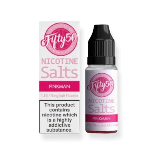 Load image into Gallery viewer, Fifty 50 Nic Salts 10ml | Pinkman