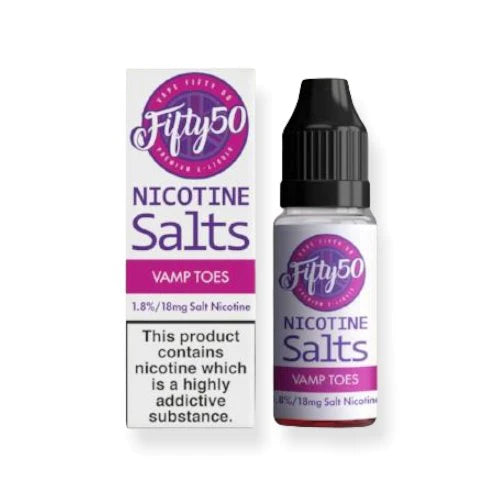 Load image into Gallery viewer, Fifty 50 Nic Salts 10ml | Vamp Toes
