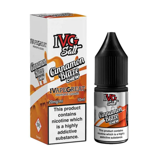 Load image into Gallery viewer, IVG Nic Salts 10ml | CinnamonBlazeChew
