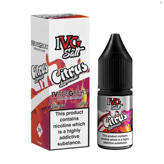 Load image into Gallery viewer, IVG Nic Salts 10ml | Citrus Lemonade