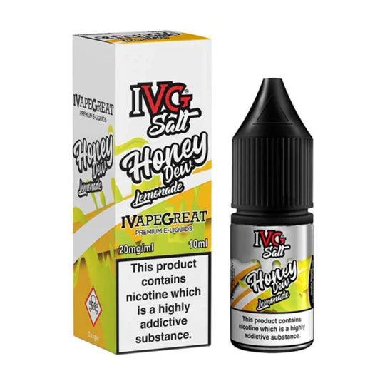 Load image into Gallery viewer, IVG Nic Salts 10ml | Honey Dew Lemonade