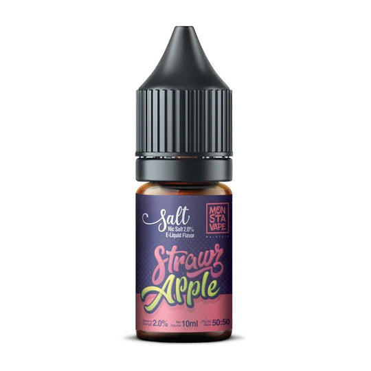 Load image into Gallery viewer, Monsta Vape 10ml Nic Salt | Strawz Apple