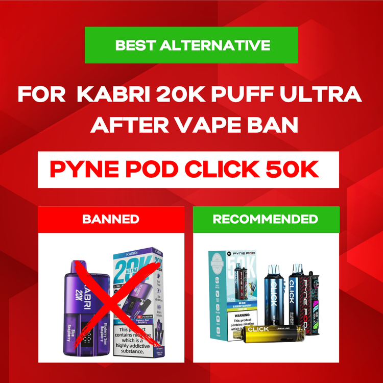 Best Alternative For Kabri 20K Puff Ultra Disposable