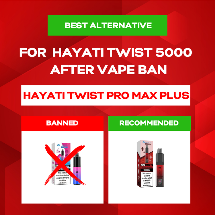Best Alternative for Hayati Twist 5000 After Vape Ban