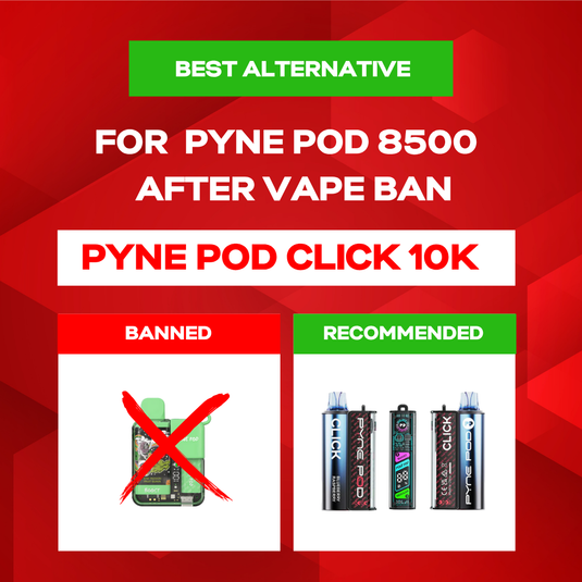 Best Alternative for Pyne Pod 8500 After Vape Ban