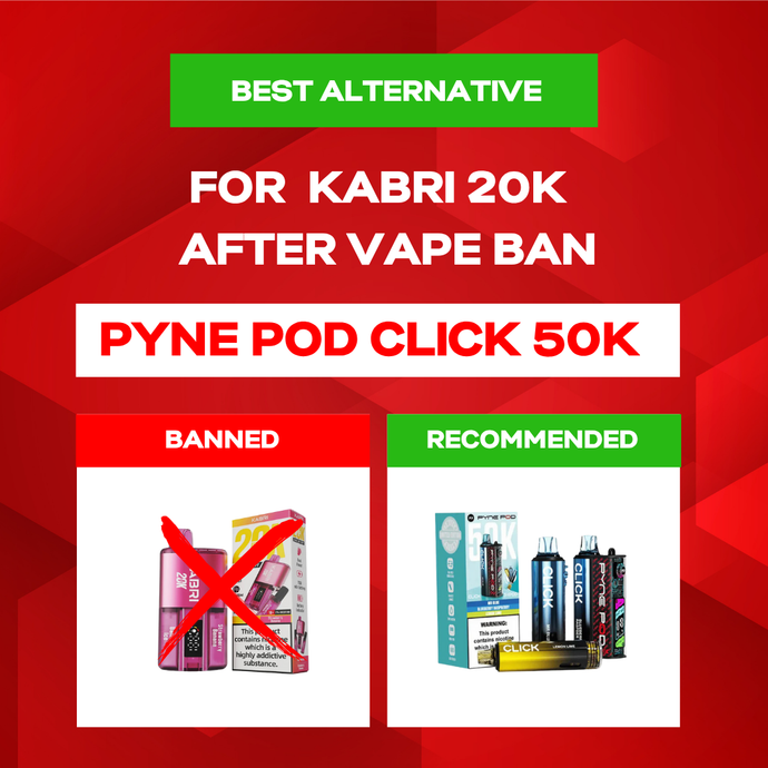 Best Alternative for Kabri 20K After Vape Ban