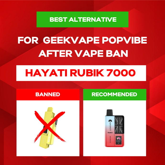 Best Alternative for Geekvape Popvibe After Vape Ban