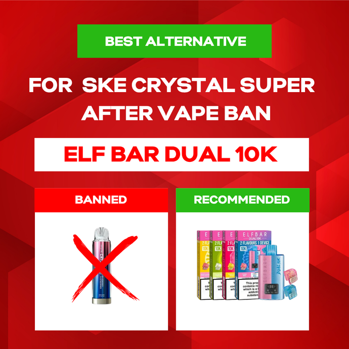 Best Alternative for SKE Crystal Super Max After Vape Ban