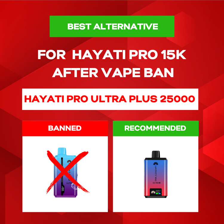 Best Alternative For Hayati PRO 15K After Vape Ban