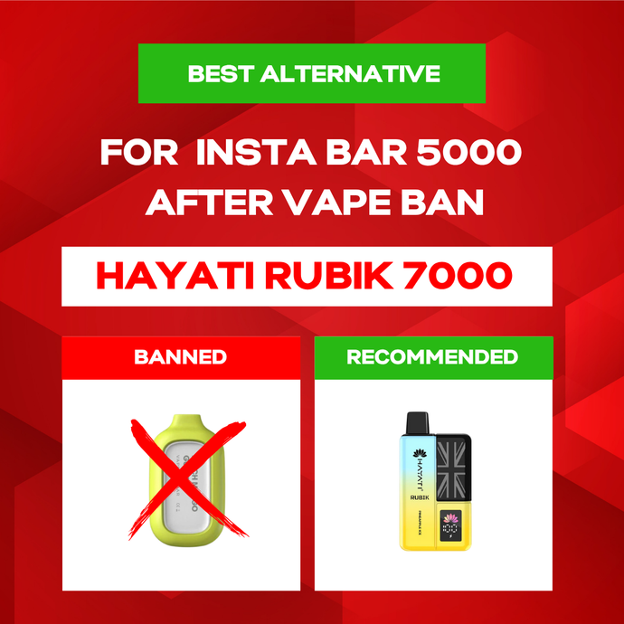 Best Alternative For Insta Bar 5000 After Vape Ban