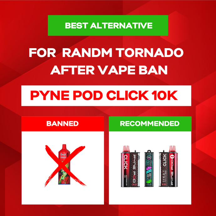 Best Alternative For RandM Tornado 9000 After Vape Ban
