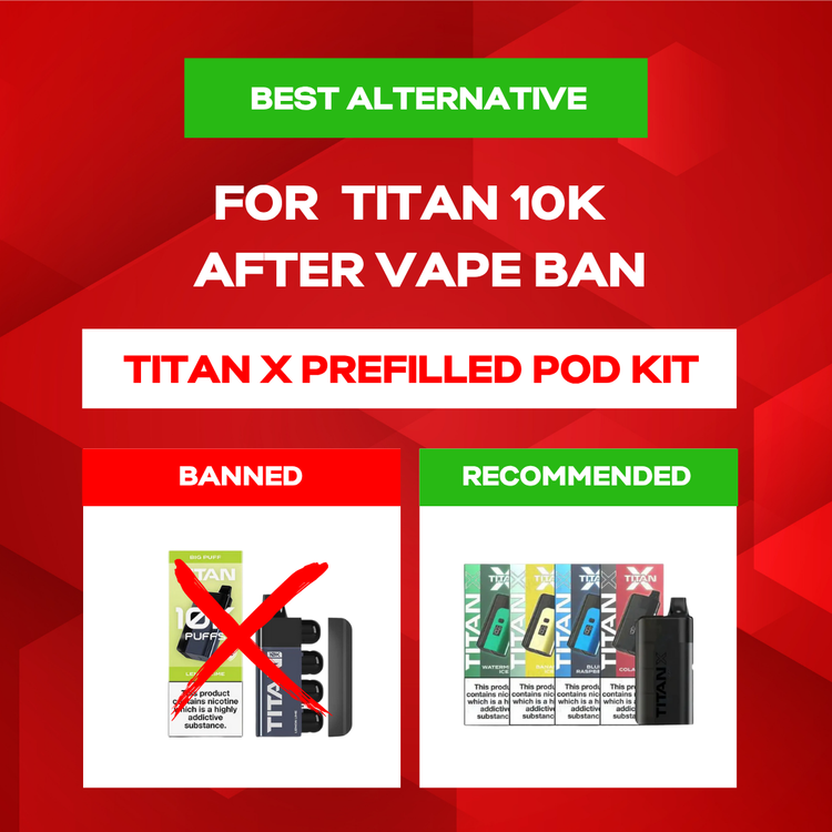 Best Alternative for Titan 10K After Vape Ban