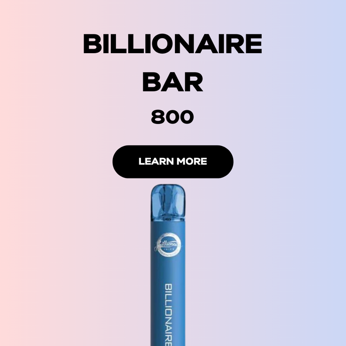 Billionaire Bar 800 Puff Disposable Vape Pod Device