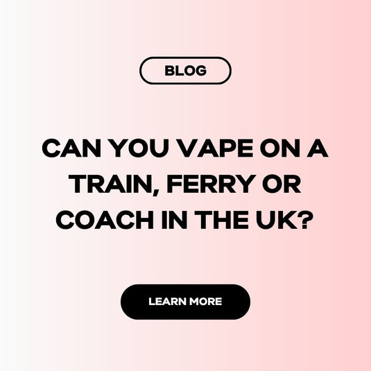 Can You Vape on a Train, Ferry or Coach in the UK? Public Transport Rules Beyond Flying