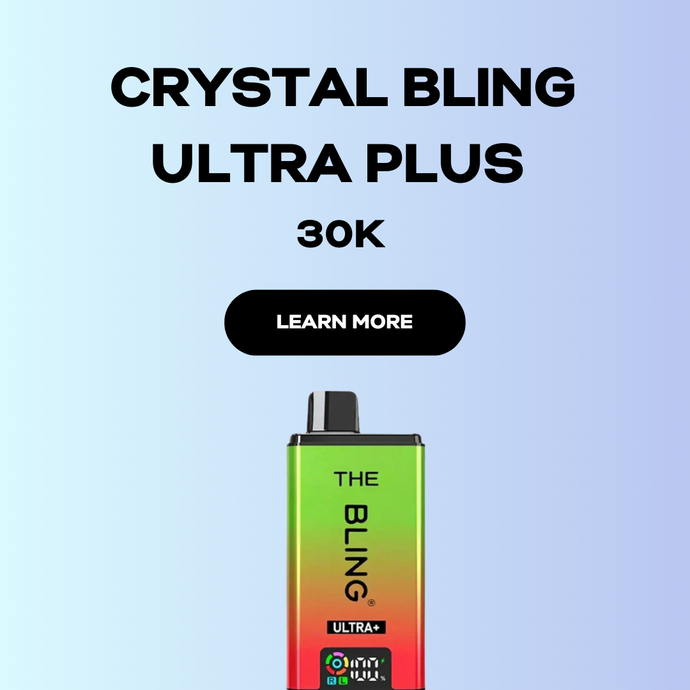 Crystal Bling Ultra Plus 30k Prefilled Pod Kit – Simple, Chic, and Long-Lasting