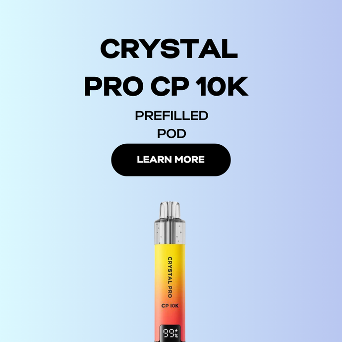 Crystal PRO CP 10K Puff Disposable Vape | Smooth Flavour That Lasts