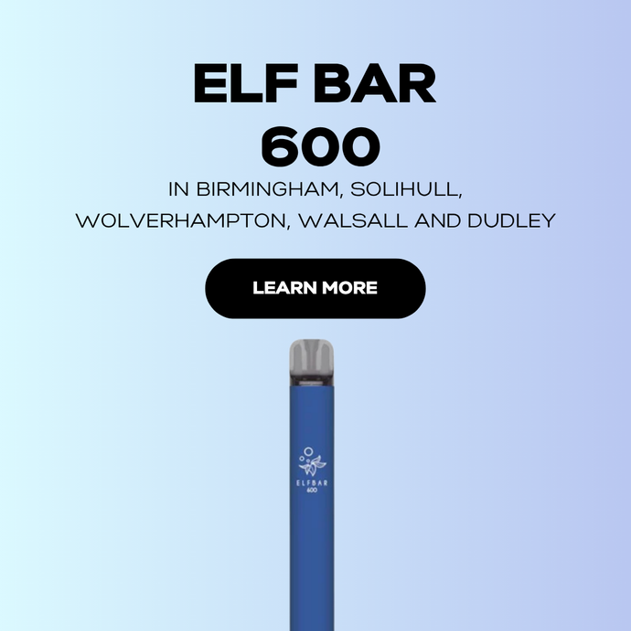 Elf Bar 600 Prefilled Pod with Pyne Pod in Birmingham, Solihull, Wolverhampton, Walsall and Dudley