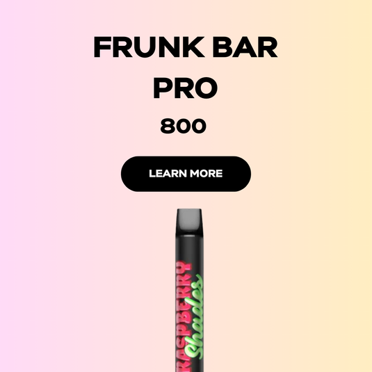 Frunk Bar PRO 800 Puff Disposable Vape Pod Device