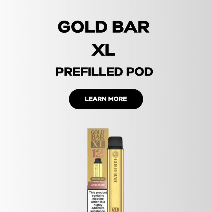 Gold Bar XL Prefilled Pod Kit | Smooth Vaping in the UK