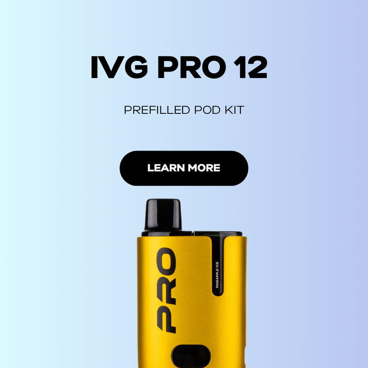 IVG Pro 12 Prefilled Pod Kit Review, 10,000 Puffs Setup and Legal Guide