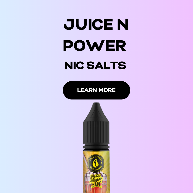 Juice N Power 10ml Nic Salts | Smooth Flavour, Easy Vaping