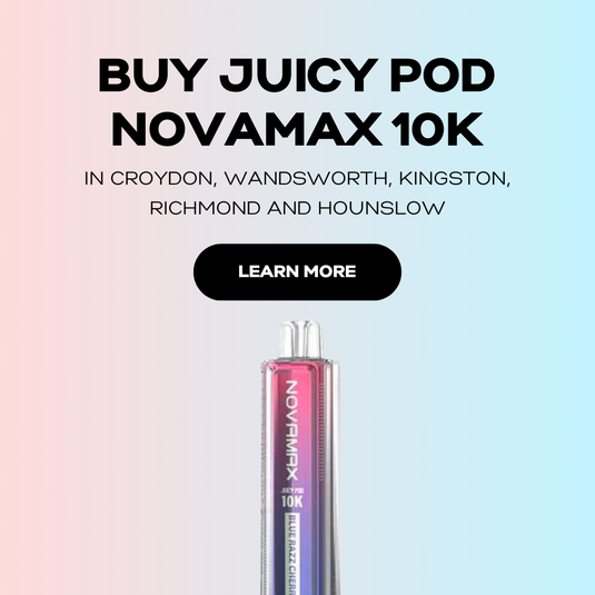 Buy Juicy Pod Novamax in Croydon, Wandsworth, Kingston, Richmond and Hounslow