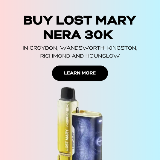 Lost Mary Nera 30K – Buy in Croydon, Wandsworth, Kingston, Richmond and Hounslow