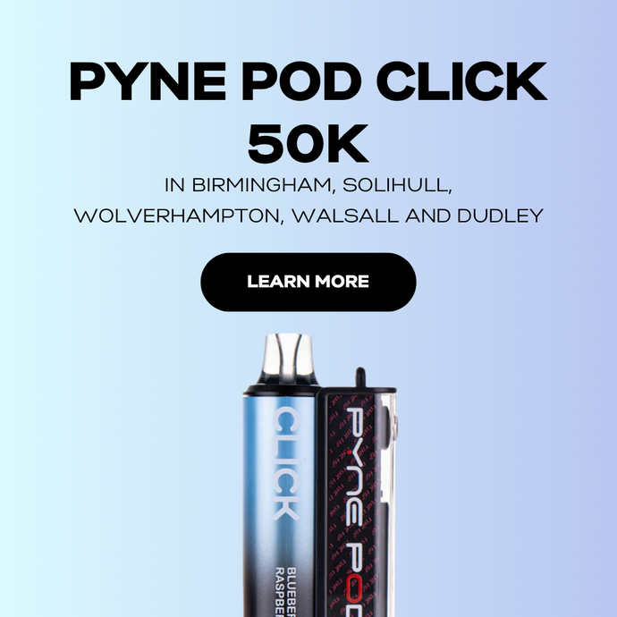 Pyne Pod Click 50K in Birmingham, Solihull, Wolverhampton, Walsall and Dudley