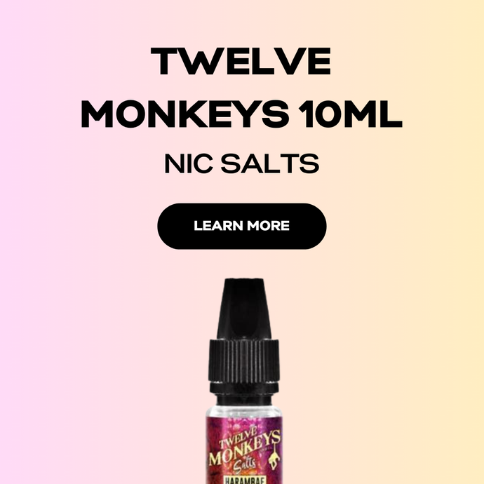 Twelve Monkeys 10ml Nic Salts