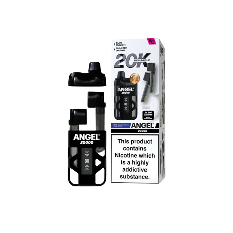 Load image into Gallery viewer, Angel 20K Puff Prefilled Pod Kit | Black
