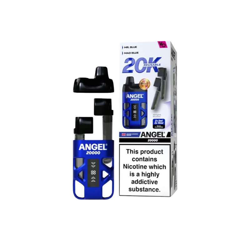 Load image into Gallery viewer, Angel 20K Puff Prefilled Pod Kit | Blue edition 

